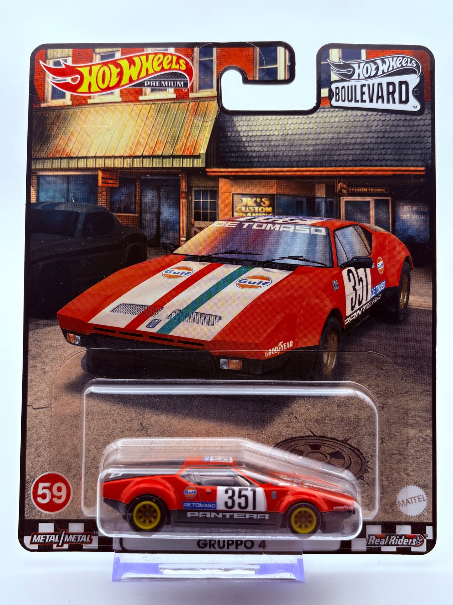 Hot Wheels De Tomaso Pantera Gruppo 4 Boulevard #59
