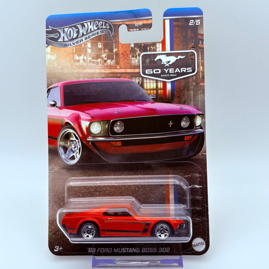 Hot Wheels 69ˋ Ford Mustang Boss 302
