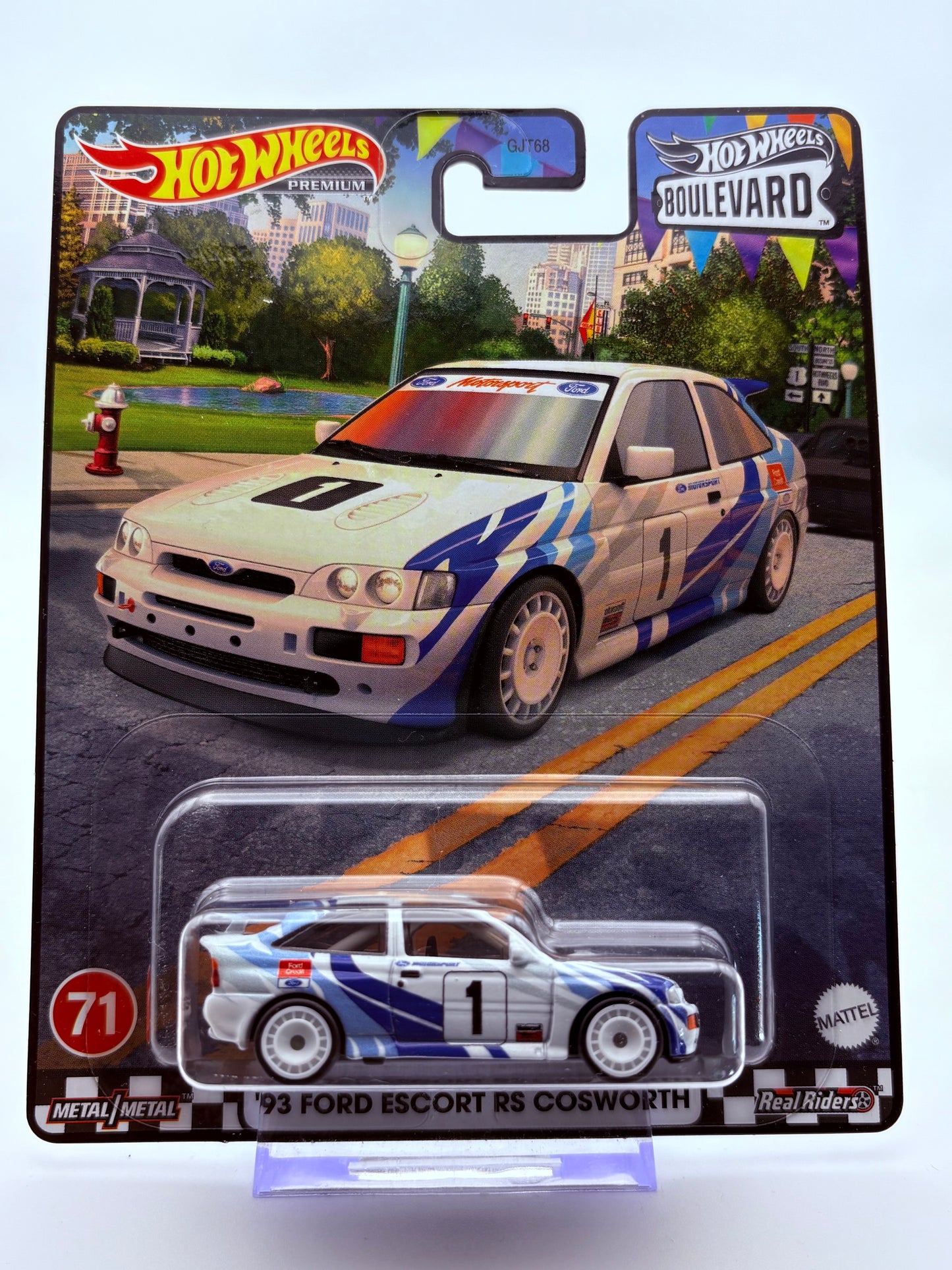 Hot Wheels 93ˋ Ford Escort RS Cosworth Boulevard #71