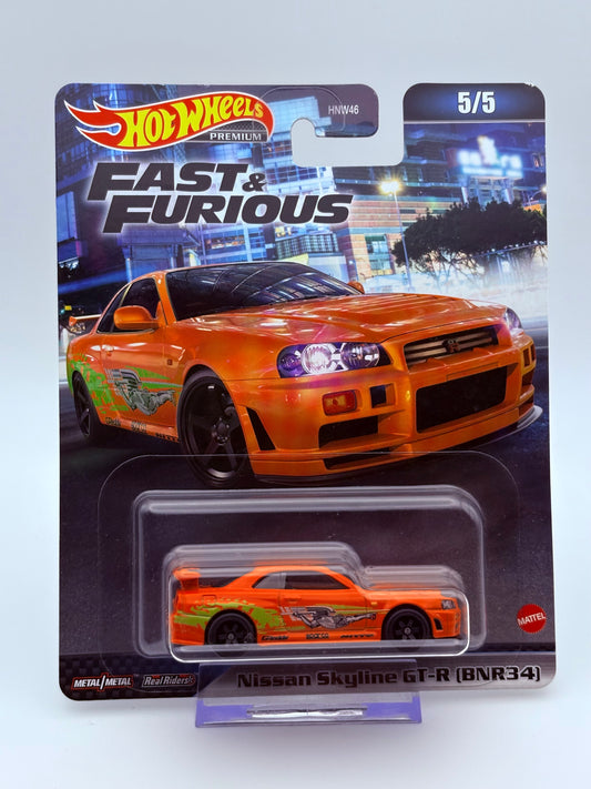 Hot Wheels Nissan Skyline GT-R R34