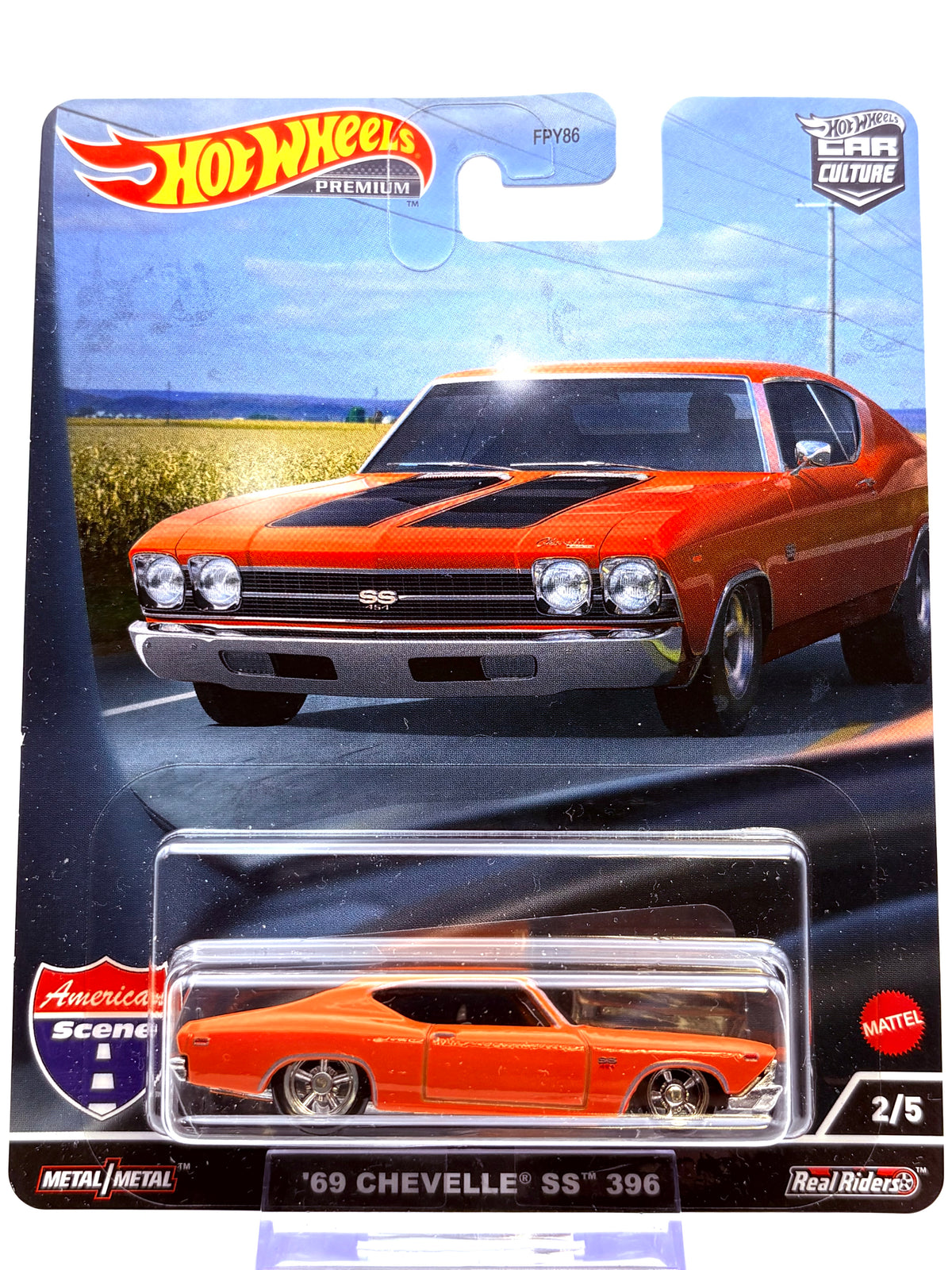 Hot Wheels 69ˋ Chevelle SS 396
