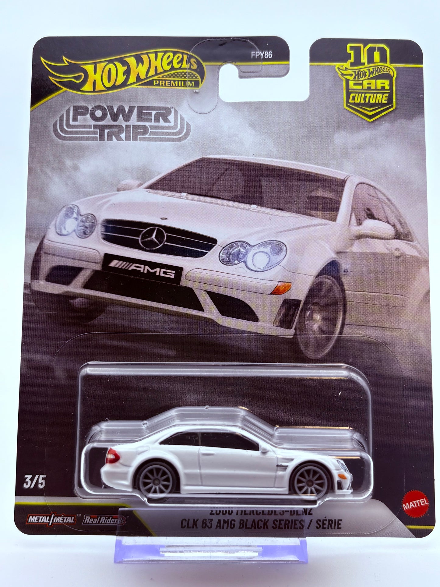Hot Wheels 2008 Mercedes-Benz CLK 63 AMG Black Series