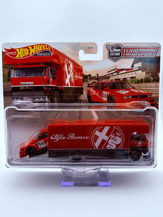 Hot Wheels Alfa Romeo Team Transporter #53