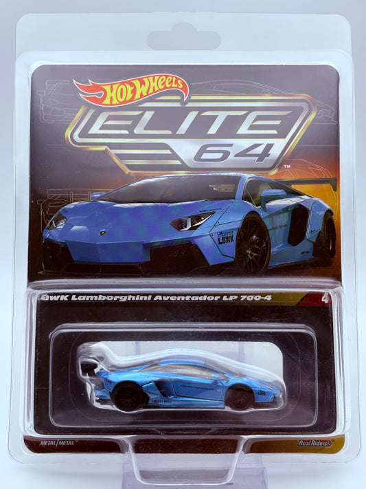 Hot Wheels Lamborghini Aventador LBWK Elite64