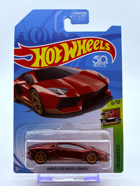 Hot Wheels Aventador Miura Homage STH inkl. Protector