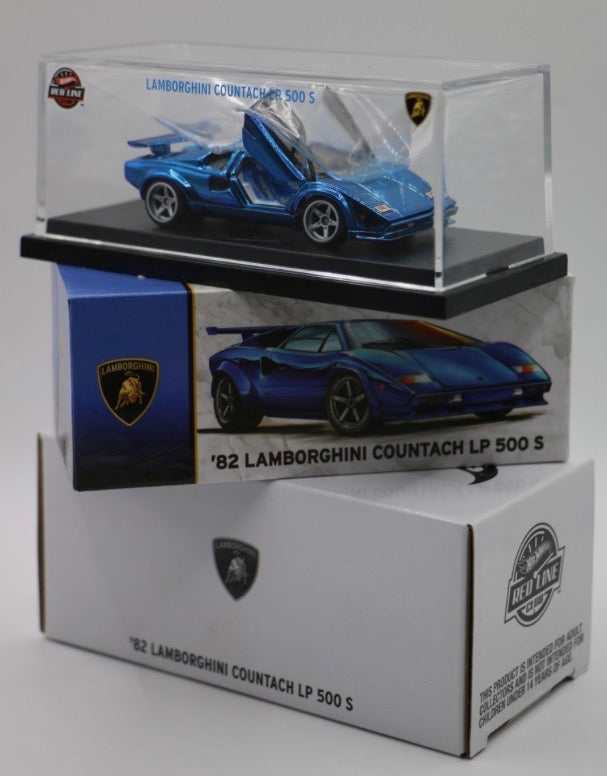 Hot Wheels RLC ´82 Lamborghini Countach LP500 S, Blue sealed