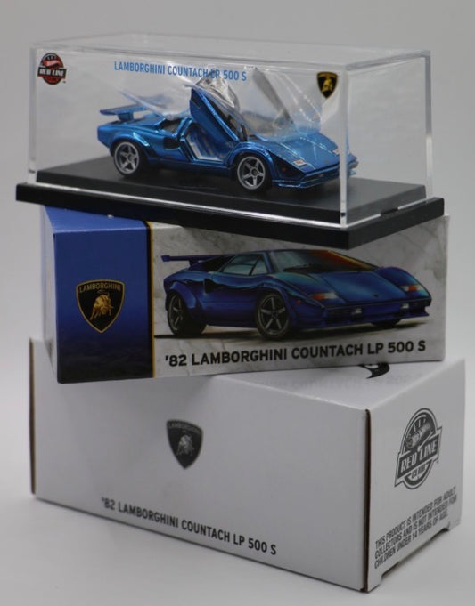 Hot Wheels RLC ´82 Lamborghini Countach LP500 S, Blue sealed