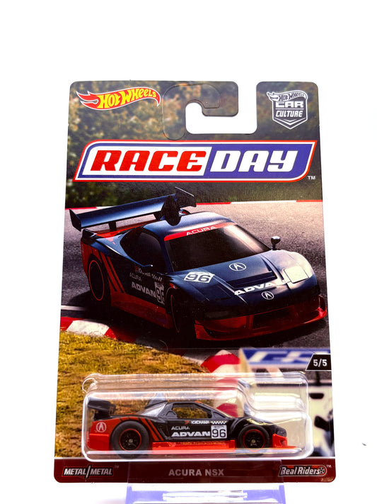 Hot Wheels „Race Day“ Acura NSX inkl. Protector