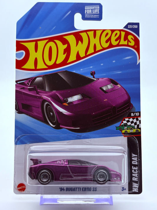 Hot Wheels 94ˋ Bugatti EB110 STH inkl. Protector