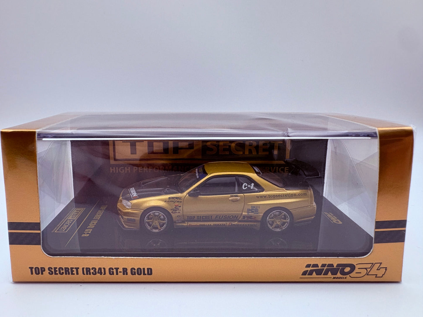 Inno64 Nissan GT-R R34 Top Secret