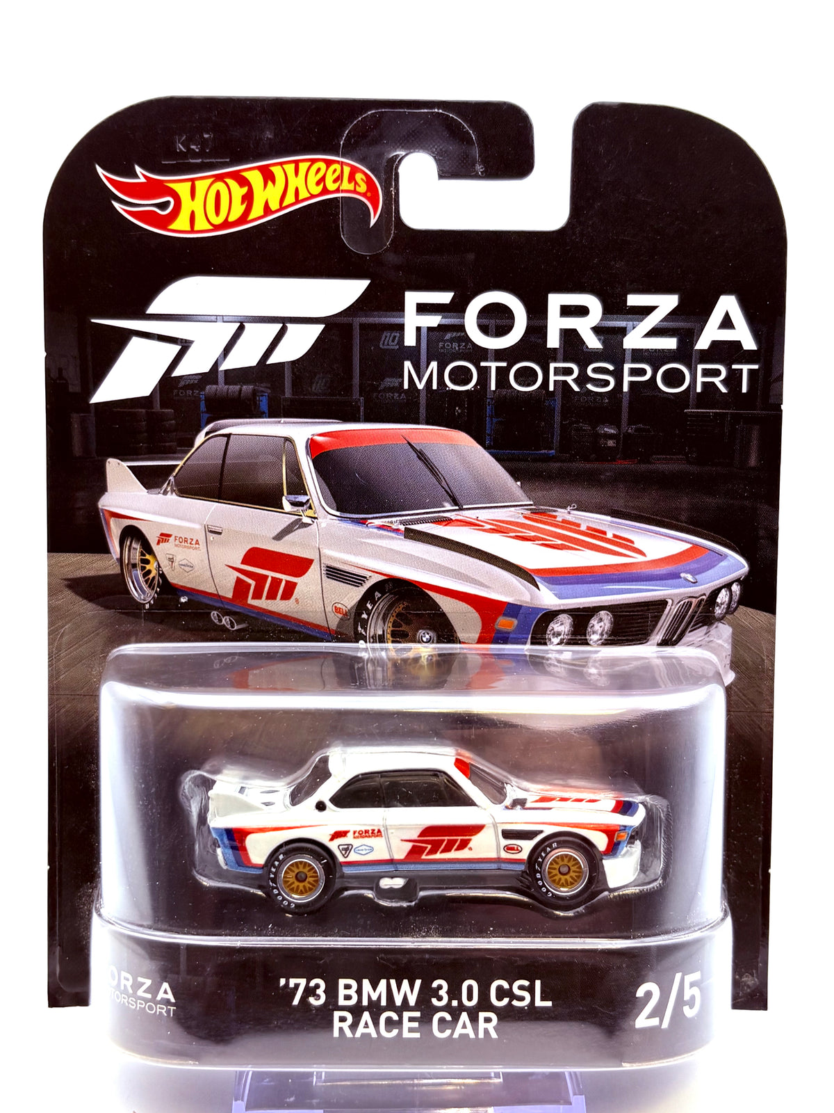 Hot Wheels 73ˋ BMW 3.0 CSL Race Car „Forza“ inkl. Protector