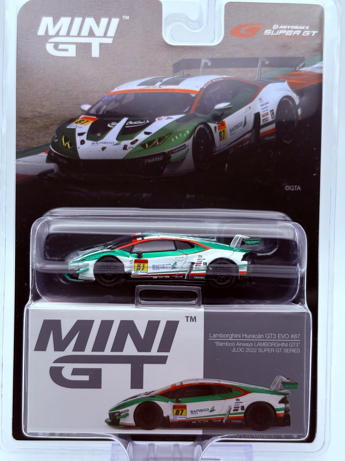 Mini GT Lamborghini Huracán GT3 EVO #87