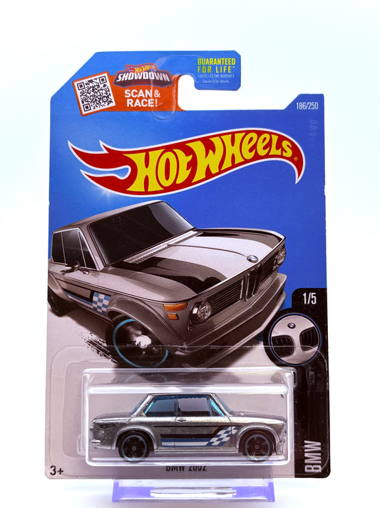 Hot Wheels BMW 2002 ZAMAC inkl. Protector