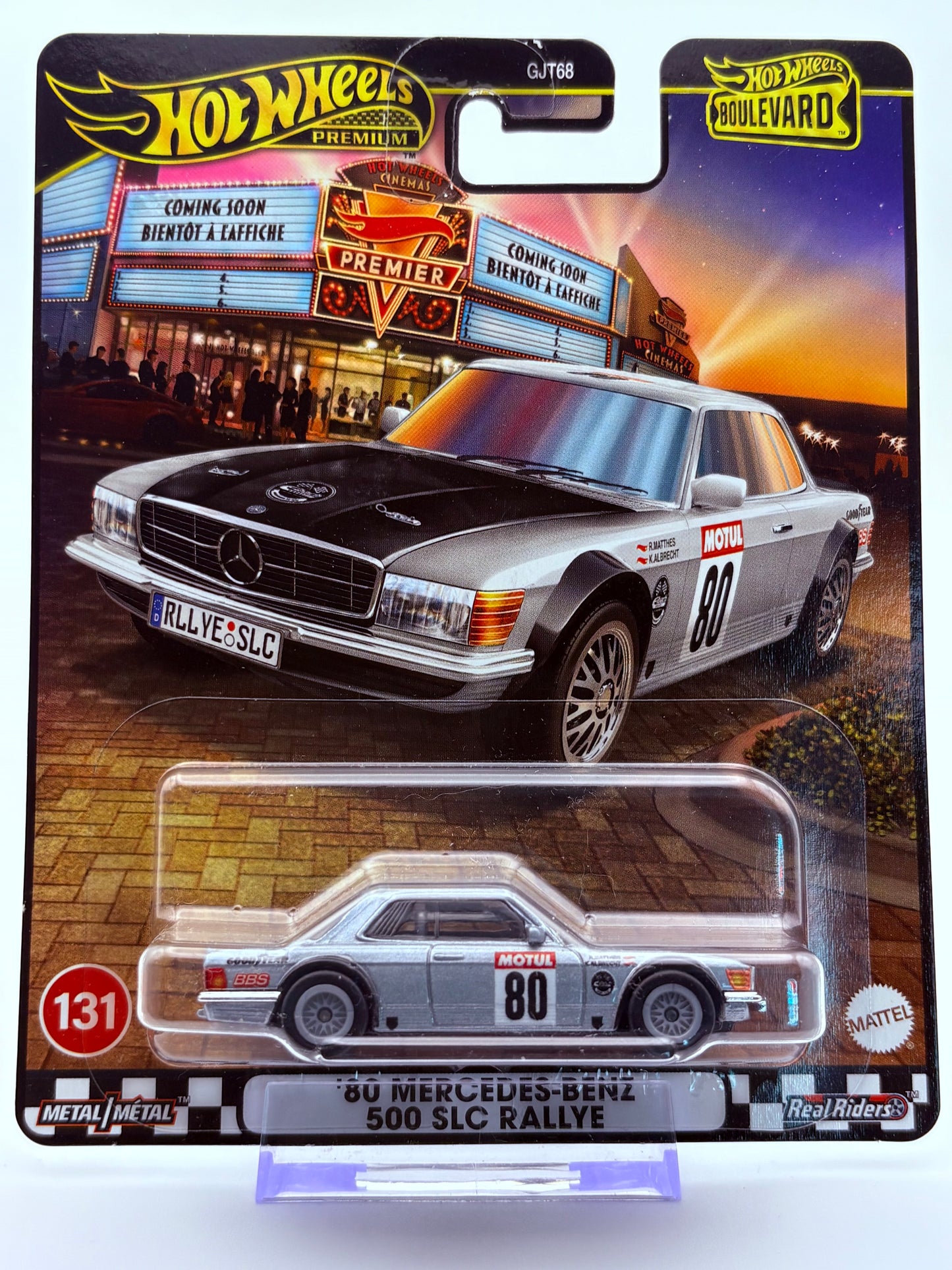 Hot Wheels 80ˋ Mercedes-Benz 500 SLC Rallye Boulevard #131