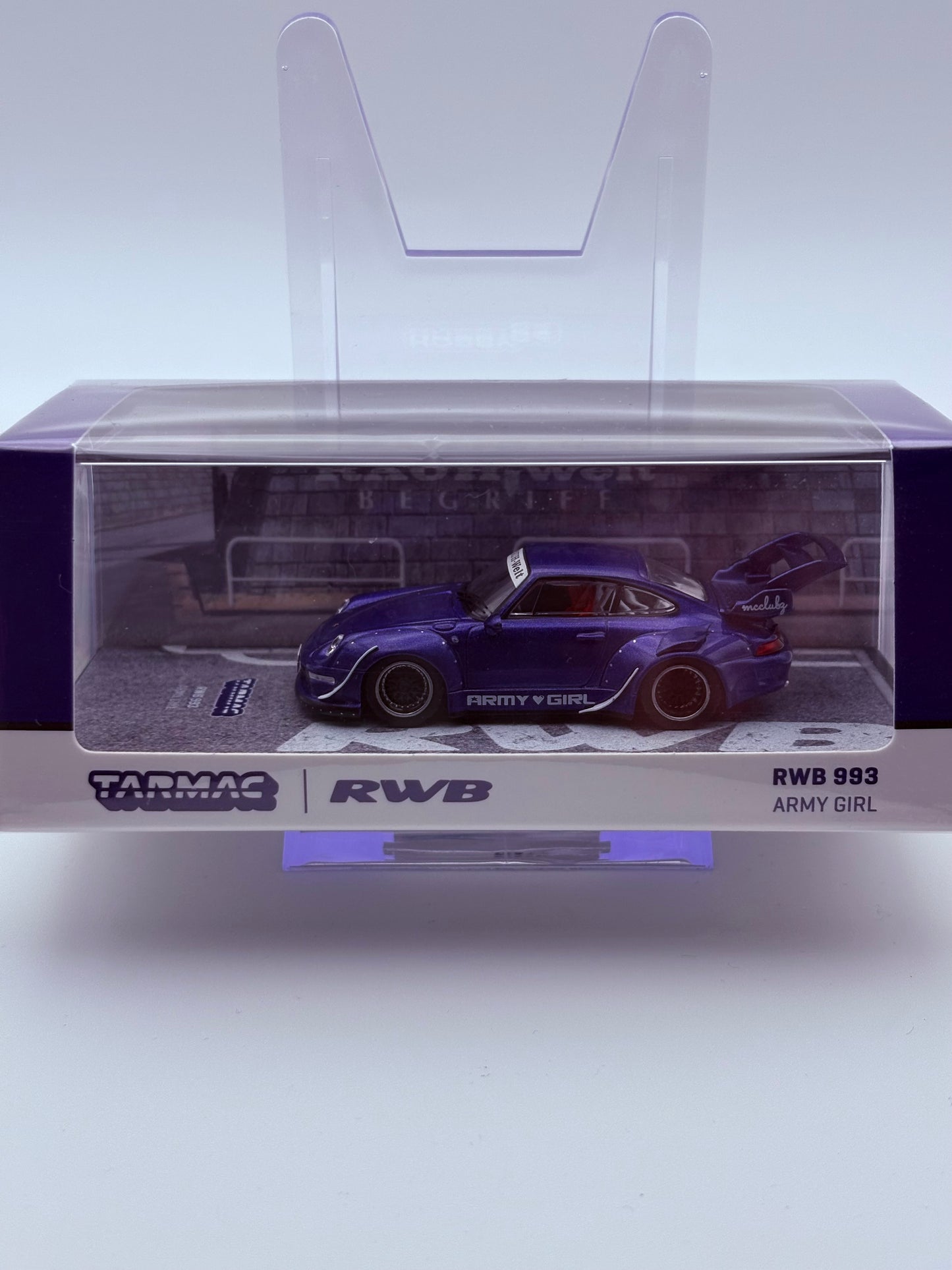 Tarmac RWB 993 Army Girl Purple