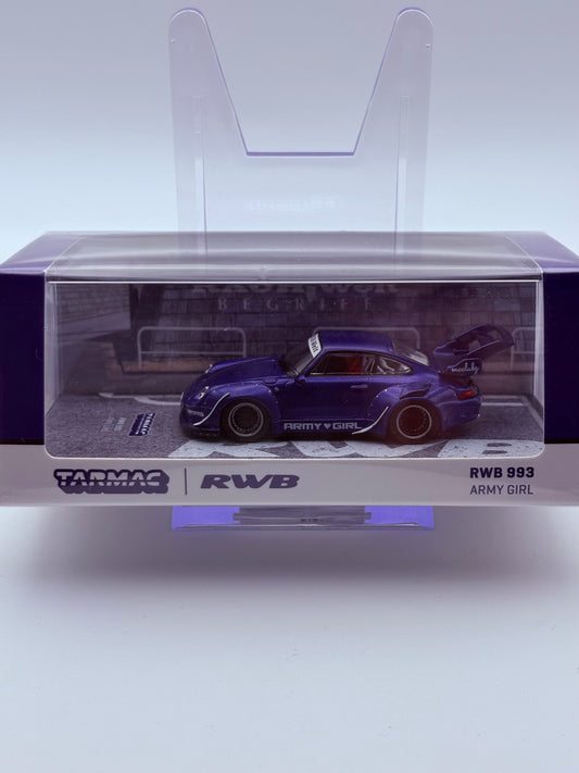 Tarmac RWB 993 Army Girl Purple