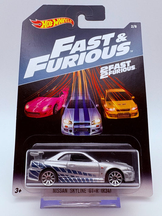 Hot Wheels Nissan Skyline GT-R R34 Fast&Furious