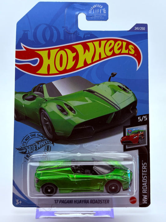 Hot Wheels 17ˋ Pagani Huayra Roadster STH inkl. Protector